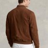 Kahverengi Erkek Ralph Lauren Süet Bomber Ceketler Kahverengi Erkek Ralph Lauren Süet Bomber Ceketler