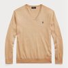 Kahverengi Erkek Ralph Lauren Slim Fit Dokulu Pamuklu Kazak Kahverengi Erkek Ralph Lauren Slim Fit Dokulu Pamuklu Kazak