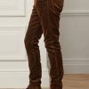 Kahverengi Erkek Ralph Lauren Slim Fit Streç Kadife Kot Pantolon Kahverengi Erkek Ralph Lauren Slim Fit Streç Kadife Kot Pantolon