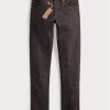 Kahverengi Erkek Ralph Lauren Slim Narrow Fit Siyah Reçine Durulama Kot Pantolon Kahverengi Erkek Ralph Lauren Slim Narrow Fit Siyah Reçine Durulama Kot Pantolon