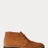 Kahverengi Erkek Ralph Lauren Talan Süet Chukka Botlar Kahverengi Erkek Ralph Lauren Talan Süet Chukka Botlar