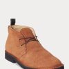 Kahverengi Erkek Ralph Lauren Talan Süet Chukka Botlar Kahverengi Erkek Ralph Lauren Talan Süet Chukka Botlar