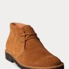 Kahverengi Erkek Ralph Lauren Talan Süet Chukka Botlar Kahverengi Erkek Ralph Lauren Talan Süet Chukka Botlar