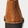 Kahverengi Erkek Ralph Lauren Talan Süet Chukka Botlar Kahverengi Erkek Ralph Lauren Talan Süet Chukka Botlar