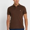 Kahverengi Erkek Ralph Lauren Temel Polo Tişörtleri Kahverengi Erkek Ralph Lauren Temel Polo Tişörtleri