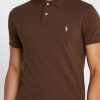 Kahverengi Erkek Ralph Lauren Temel Polo Tişörtleri Kahverengi Erkek Ralph Lauren Temel Polo Tişörtleri