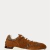 Kahverengi Erkek Ralph Lauren Trackster 200 Harris Tweed® Spor Ayakkabı Kahverengi Erkek Ralph Lauren Trackster 200 Harris Tweed® Spor Ayakkabı