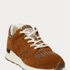 Kahverengi Erkek Ralph Lauren Trackster 200 Harris Tweed® Spor Ayakkabı Kahverengi Erkek Ralph Lauren Trackster 200 Harris Tweed® Spor Ayakkabı