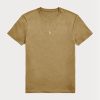 Kahverengi Erkek Ralph Lauren Özel Slim Fit Yuvarlak Yaka Tişörtler Kahverengi Erkek Ralph Lauren Özel Slim Fit Yuvarlak Yaka Tişörtler