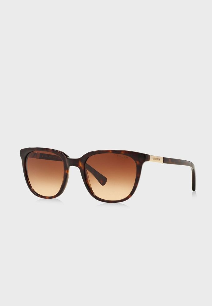 Kahverengi Kadın Ralph Lauren 0RA5206 Kaplumbağa Wayfarers Güneş Gözlüğü
