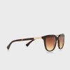 Kahverengi Kadın Ralph Lauren 0RA5206 Kaplumbağa Wayfarers Güneş Gözlüğü