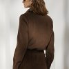 Kahverengi Kadın Ralph Lauren Hugh Kuzu Süet ve Balıksırtı Ceketler Kahverengi Kadın Ralph Lauren Hugh Kuzu Süet ve Balıksırtı Ceketler