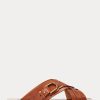 Kahverengi Kadın Ralph Lauren Jacie Dana Derisi Üzengi Sandaletler Kahverengi Kadın Ralph Lauren Jacie Dana Derisi Üzengi Sandaletler