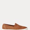 Kahverengi Kadın Ralph Lauren Jinny Dokuma Slip-On Spor Ayakkabı Kahverengi Kadın Ralph Lauren Jinny Dokuma Slip-On Spor Ayakkabı