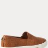 Kahverengi Kadın Ralph Lauren Jinny Dokuma Slip-On Spor Ayakkabı Kahverengi Kadın Ralph Lauren Jinny Dokuma Slip-On Spor Ayakkabı
