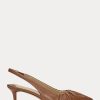 Kahverengi Kadın Ralph Lauren Lolah Nappa Deri Slingback Topuklu Ayakkabı Kahverengi Kadın Ralph Lauren Lolah Nappa Deri Slingback Topuklu Ayakkabı