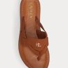 Kahverengi Kadın Ralph Lauren Rosalind Terlikleri Kahverengi Kadın Ralph Lauren Rosalind Terlikleri