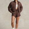 Kahverengi Kadın Ralph Lauren Su Geçirmez Kırpılmış Kapitone Ceketler Kahverengi Kadın Ralph Lauren Su Geçirmez Kırpılmış Kapitone Ceketler