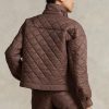 Kahverengi Kadın Ralph Lauren Su Geçirmez Kırpılmış Kapitone Ceketler Kahverengi Kadın Ralph Lauren Su Geçirmez Kırpılmış Kapitone Ceketler