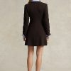 Kahverengi Kadın Ralph Lauren Tweed Fit-and-Flare Montlar