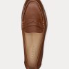 Kahverengi Kadın Ralph Lauren Wynnie Cilalı Deri Loafer’lar Kahverengi Kadın Ralph Lauren Wynnie Cilalı Deri Loafer’lar