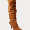 Kahverengi Kadın Ralph Lauren Zoe Uzun Süet Dana Derisi Botlar Kahverengi Kadın Ralph Lauren Zoe Uzun Süet Dana Derisi Botlar