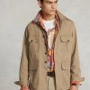 Khaki Erkek Ralph Lauren Dobby Utility Üst Gömlek Ceketler Khaki Erkek Ralph Lauren Dobby Utility Üst Gömlek Ceketler