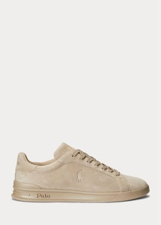Khaki Erkek Ralph Lauren Heritage Court II Süet Spor Ayakkabı Khaki Erkek Ralph Lauren Heritage Court II Süet Spor Ayakkabı