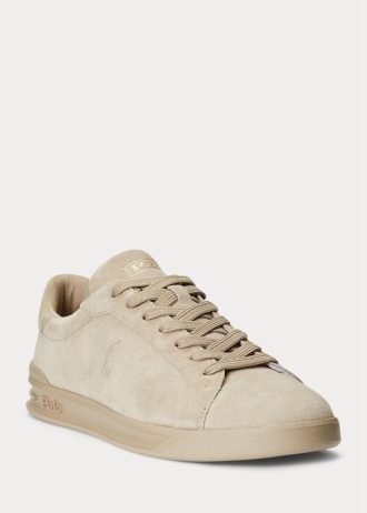 Khaki Erkek Ralph Lauren Heritage Court II Süet Spor Ayakkabı Khaki Erkek Ralph Lauren Heritage Court II Süet Spor Ayakkabı