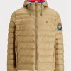 Khaki Erkek Ralph Lauren Katlanabilir Su Geçirmez Ceketler Khaki Erkek Ralph Lauren Katlanabilir Su Geçirmez Ceketler