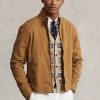 Khaki Erkek Ralph Lauren Keten Karışımlı Balıksırtı Desenli Twill Ceketler Khaki Erkek Ralph Lauren Keten Karışımlı Balıksırtı Desenli Twill Ceketler