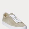 Khaki Erkek Ralph Lauren Longwood Süet Spor Ayakkabı Khaki Erkek Ralph Lauren Longwood Süet Spor Ayakkabı