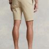 Khaki Erkek Ralph Lauren Streç Slim Fit Chino Şort Khaki Erkek Ralph Lauren Streç Slim Fit Chino Şort