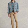 Khaki Erkek Ralph Lauren Sullivan Slim Stretch Kot Pantolon Khaki Erkek Ralph Lauren Sullivan Slim Stretch Kot Pantolon