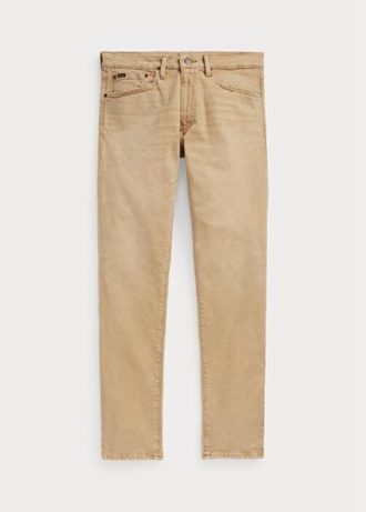 Khaki Erkek Ralph Lauren Sullivan Slim Stretch Kot Pantolon