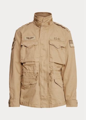 Khaki Erkek Ralph Lauren The Iconic Field Ceketleri