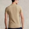 Khaki Erkek Ralph Lauren Özel Slim Fit Yuvarlak Yaka Tişörtler Khaki Erkek Ralph Lauren Özel Slim Fit Yuvarlak Yaka Tişörtler