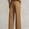 Khaki Kadın Ralph Lauren Chino Geniş Paça Pantolon