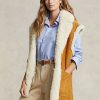 Khaki Kadın Ralph Lauren Çift Taraflı Shearling Yelek