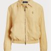Khaki Kadın Ralph Lauren Keten Rüzgarlık Khaki Kadın Ralph Lauren Keten Rüzgarlık