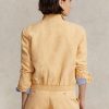 Khaki Kadın Ralph Lauren Keten Rüzgarlık Khaki Kadın Ralph Lauren Keten Rüzgarlık