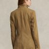 Khaki Kadın Ralph Lauren Kuzu Derisi Süet Hacking Blazer’lar Khaki Kadın Ralph Lauren Kuzu Derisi Süet Hacking Blazer’lar