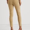 Khaki Kadın Ralph Lauren Süet Yüksek Bel Dar Paça Pantolon Khaki Kadın Ralph Lauren Süet Yüksek Bel Dar Paça Pantolon