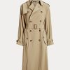 Khaki Kadın Ralph Lauren Twill Montlar