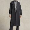 Koyu Gri Kadın Ralph Lauren Flanel Sarma Montları Koyu Gri Kadın Ralph Lauren Flanel Sarma Montları