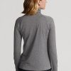 Koyu Gri Kadın Ralph Lauren Huni Yaka Jersey Sweatshirt Koyu Gri Kadın Ralph Lauren Huni Yaka Jersey Sweatshirt