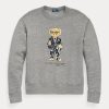 Koyu Gri Kadın Ralph Lauren Polo Ayı Polar Yuvarlak Yaka Sweatshirt Koyu Gri Kadın Ralph Lauren Polo Ayı Polar Yuvarlak Yaka Sweatshirt