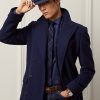 Koyu Lacivert Erkek Ralph Lauren El Yapımı Yün Balıksırtı Palto Koyu Lacivert Erkek Ralph Lauren El Yapımı Yün Balıksırtı Palto
