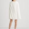 Krem Kadın Ralph Lauren Cape Georgette Kokteyl Elbisesi Krem Kadın Ralph Lauren Cape Georgette Kokteyl Elbisesi