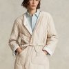 Krem Kadın Ralph Lauren Çift Taraflı Kapitone Yırtılmaz Ceketler Krem Kadın Ralph Lauren Çift Taraflı Kapitone Yırtılmaz Ceketler